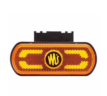 Lampa gabarit 134x53(71) cu suport, 20 LED-uri, galbena, cu proiectare lumina la sol, W240 1598 Was