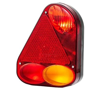 Lampa spate 175x220, 5 functii, cu triunghi si ceata, stanga, FT-077 LPM Fristom