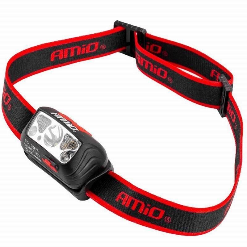 Lanterna frontala LED COB, incarcare USB, 02825 Amio