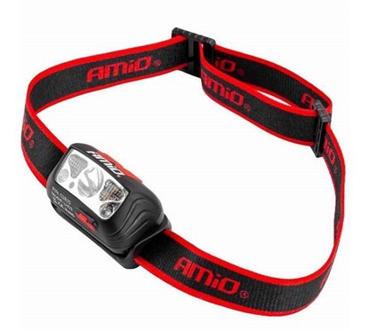 Lanterna frontala LED COB, incarcare USB, 02825 Amio