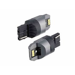 Set 2 becuri semnalizare T20, 6 LED-uri SMD 3020, 12-24V W21W Canbus 58334 Vision