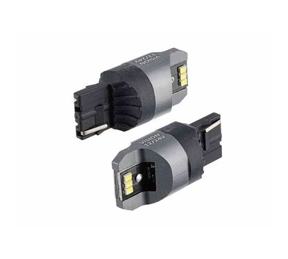 Set 2 becuri semnalizare T20, 6 LED-uri SMD 3020, 12-24V W21W Canbus 58334 Vision