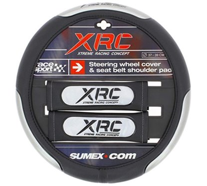 Set husa volan 37-39cm cu 2 huse centura 2505XRS RaceSport