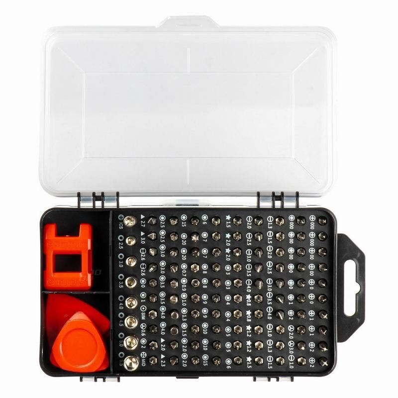 Trusa surubelnite de precizie 115 piese, magnetice, 03135 Amio 