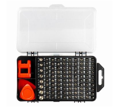 Trusa surubelnite de precizie 115 piese, magnetice, 03135 Amio 