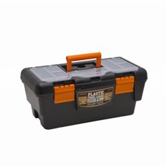 Cutie scule plastic 16", cu sertarase pe capac 400x220x180mm, 10911 Handy