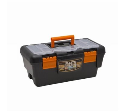 Cutie scule plastic 16", cu sertarase pe capac 400x220x180mm, 10911 Handy