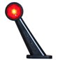 Lampa gabarit cu brat 187mm, oblic la 45Â°, LED, alb-rosie, dreapta, 12-24V, W21.3rf 295BCP Was