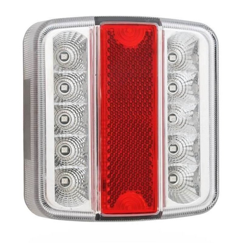 Lampa spate 100x90, 5 functii, ilumiare numar, LED, TRL-004 Dafa  