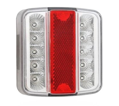 Lampa spate 100x90, 5 functii, ilumiare numar, LED, TRL-004 Dafa  