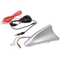 Antena auto cu amplificator, argintie, SHARK 3757 Automax 