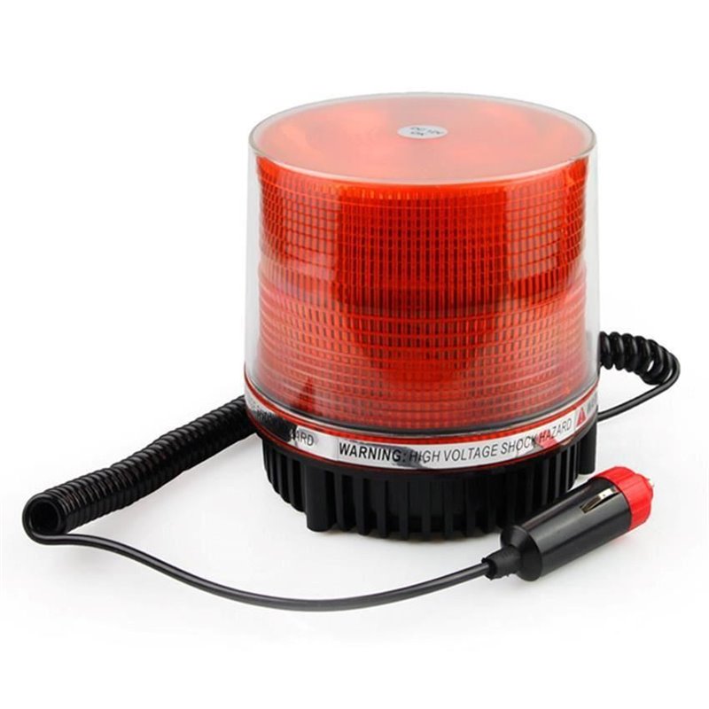 Girofar 12V, h115, LED, prindere cu magnet si 3 suruburi, 01276 Amio