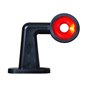 Lampa gabarit cu brat cu cot 90Â° 125mm, LED, alb-rosie, stanga, 12-24V, W21.2s 412bcL Was