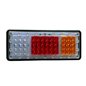 Lampa spate 345x140, 5 functii, rama metalica, LED, HL64