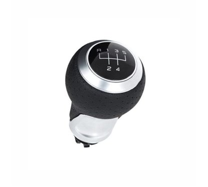 Maner schimbator viteza, 5 viteze, negru-crom, AUDI A3, A4, A5, A6, Q5, AUD308