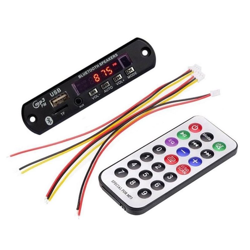 Mp3 player PANEL panou 10x2.5cm Carmotion 86329