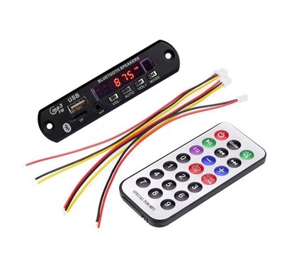 Mp3 player PANEL panou 10x2.5cm Carmotion 86329