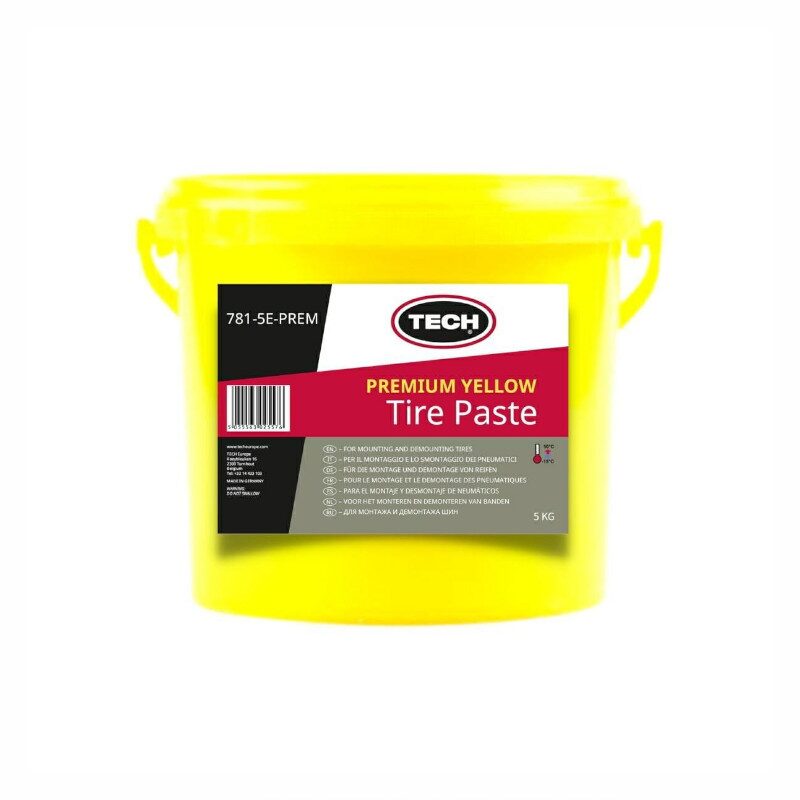 Pasta montat anvelope, alunecare, 5kg, galbena Tech Pasta montat anvelope, alunecare, 5kg, galbena Tech