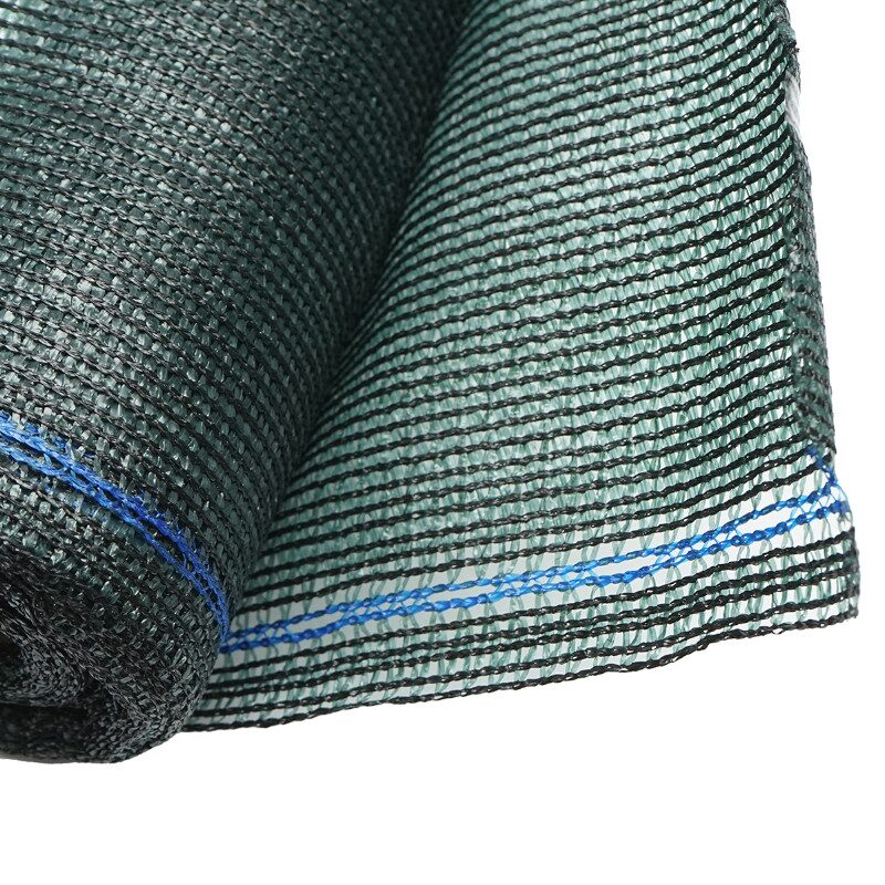 Plasa umbrire gard solar, 95%, latime 1.7M, lungime 10M, verde, din polietilena cu protectie UV, BK78423