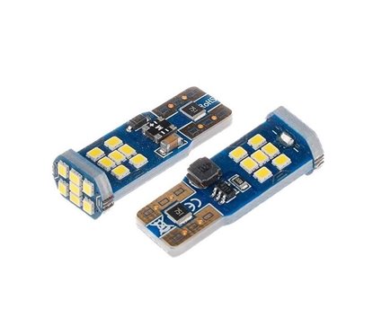 Set 2 becuri T10, 21 LED-uri, 12-24V, W5W, Canbus 58280 Vision