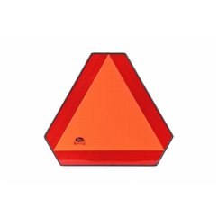 Triunghi reflectorizant pentru vehicul lent, remorca, din tabla cu suport TRO007 Hico