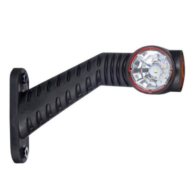Lampa gabarit cu brat oblic 45Â°, 175mm, LED, stanga, LD2175 Horpol