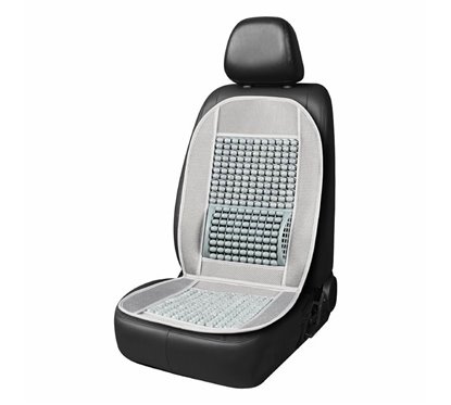 Perna scaun cu bile, 97x44cm, cu suport lombar, gri, 03641 Amio