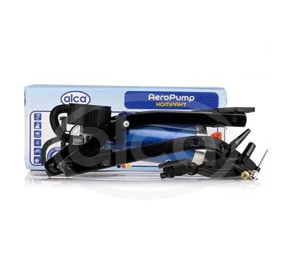 Pompa aer picior, 1 cilindru, mica, Kompact 201.20 Alca