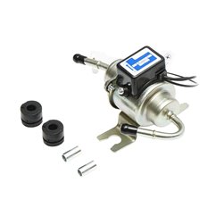 Pompa alimentare combustibil universala, electrica, cu filtru incorporat, 12V, L145mm, fi 6mm, pentru motorina, benzina, OEM YK-