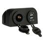Priza bricheta cu 2 USB, 1A+2.1A, cu capace 12/24V Cyrus 42561 CarCo 