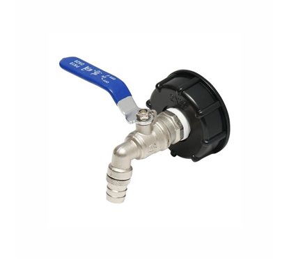 Robinet scurgere bazin IBC, fi60mm, 3/4", din alama, EW78