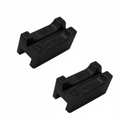 Set 2 tampoane cauciuc pentru cric capra 2T-347.42, interior montare 24mm, Safepad Pro, 347.66 Heyner