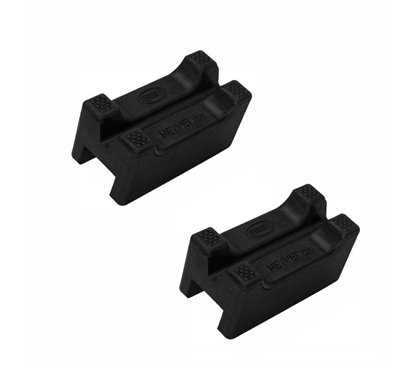 Set 2 tampoane cauciuc pentru cric capra 2T-347.42, interior montare 24mm, Safepad Pro, 347.66 Heyner