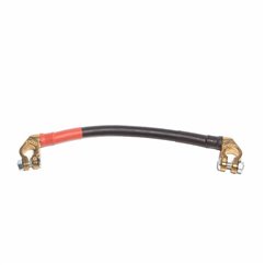 Cablu conector baterii, 25cm, grosime 50mm2, borne din alama, 24V, S19 Saper