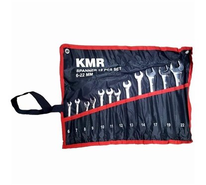 Chei combinate 6-22, set 12 bucati cu husa RT0200