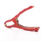 Cleste cablu curent, 15cm, clema crocodil, 400-600A, pentru cablu intre 16 - 35qmm, rosu S20 Saper