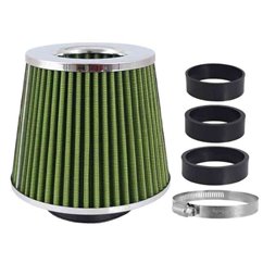 Filtru aer sport cu 3 adaptoare, h15cm, 86008 Carmotion