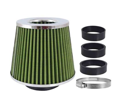 Filtru aer sport cu 3 adaptoare, h15cm, 86008 Carmotion