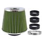 Filtru aer sport cu 3 adaptoare, h15cm, 86008 Carmotion