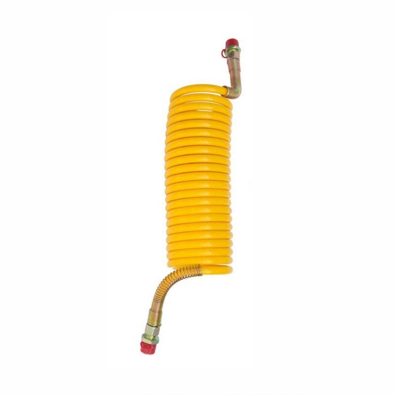 Furtun aer frana M16, spiralat 6m, galben, Hico PPN013 Furtun aer frana M16, spiralat 6m, galben, Hico PPN013