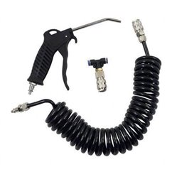 Furtun cu pistol aer cabina, mufa fi6, 5m/8mm, gros, 13Atm 02159 Amio