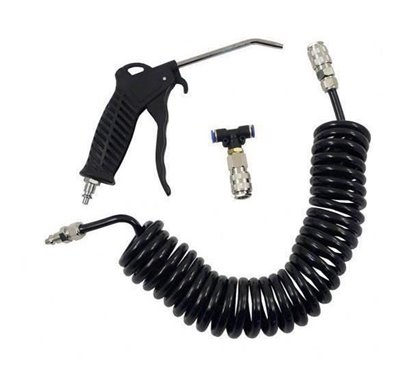 Furtun cu pistol aer cabina, mufa fi6, 5m/8mm, gros, 13Atm 02159 Amio