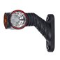 Lampa gabarit cu brat oblic 45Â°, 125mm, LED, alb-rosu-galbena, dreapta, LD2180 Horpol