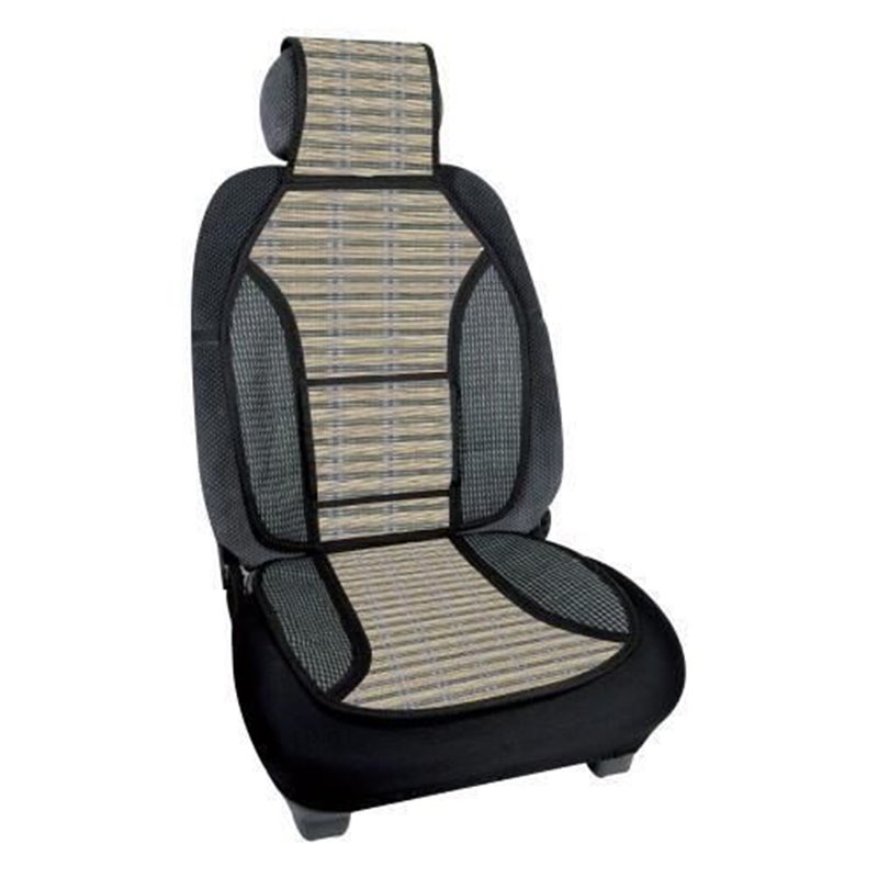 Perna scaun bambus cu tetiera si suport lombar Panama Vhs1145