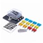 Set cutie sigurante plate cu 6 cai, cu indicator LED si 12 sigurante, 12-24V, 03039 Amio Set cutie sigurante plate cu 6 cai, cu indicator LED si 12 sigurante, 12-24V, 03039 Amio