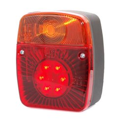 Lampa spate 101x121, 3 functii, hibrid LED, dreapta, W18UDZ 478 Was 