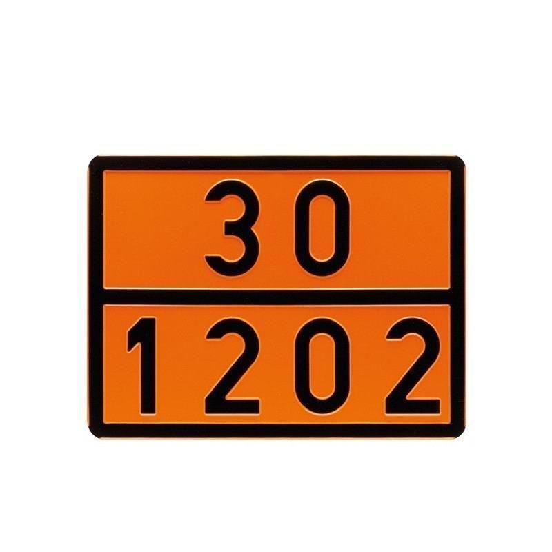 Placa ADR identifcare pericol DIESEL 30/1202 Reflex 6005/1202/F