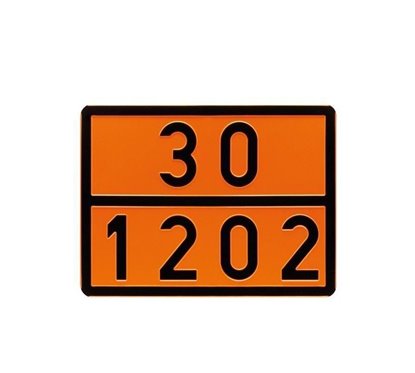 Placa ADR identifcare pericol DIESEL 30/1202 Reflex 6005/1202/F