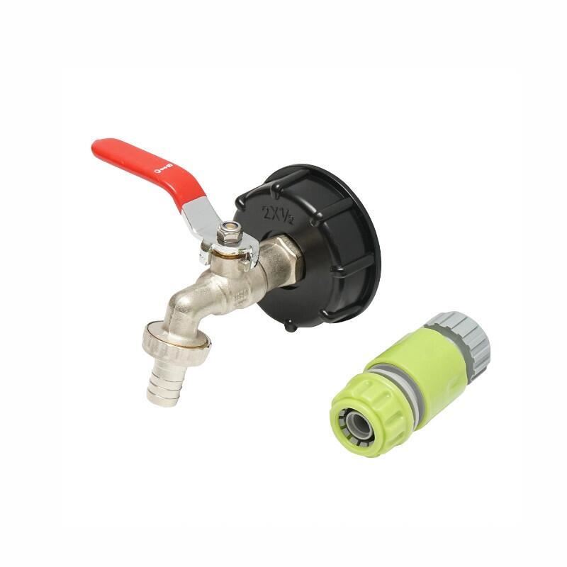 Robinet scurgere bazin IBC, fi60, 1/2", cu cupla rapida 1/2", EW81 Robinet scurgere bazin IBC, fi60, 1/2", cu cupla rapida 1/2", EW81