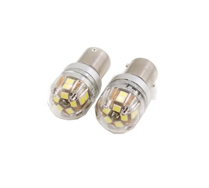 Set 2 becuri stop frana LED,12/24V, P21/5W, BAY15d, CanBus, CAN140 Carguard